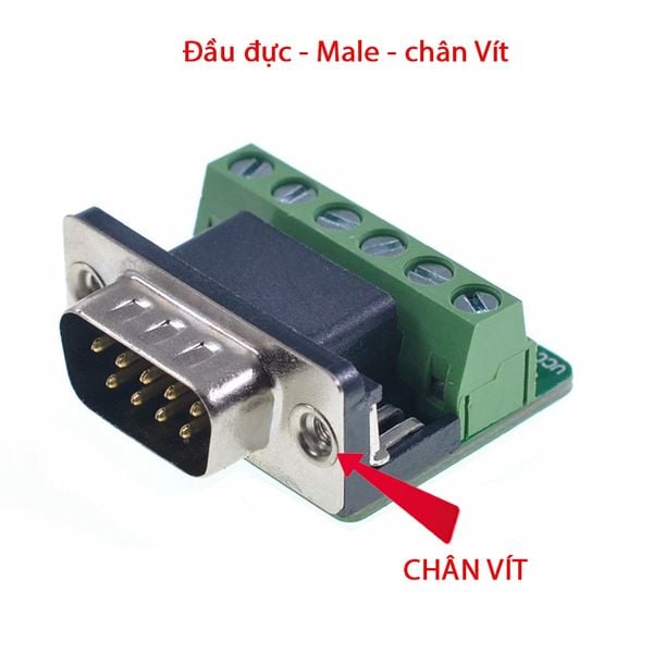 Đầu jack đấu nối giao tiếp DB9 RS232 RS422 RS485 - Phụ Kiện Điện Tử Việt Nam Đầu jack đấu nối giao tiếp DB9 RS232 RS422 RS485 - Phụ Kiện Điện Tử Việt Nam