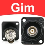 Đầu nối BNC SDI lắp mặt bích chất lượng cao – Hàn chân & bulkhead Coraon LC-RUD - Nhân gim LC-JRUB