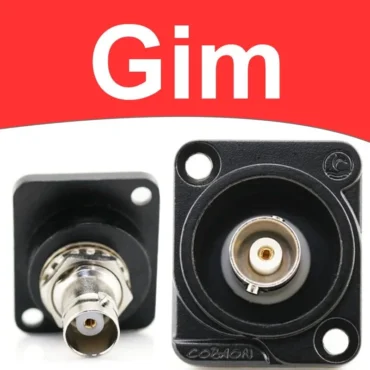 Đầu gim cổng cái BNC SDI + mặt bắt vít âm tường âm sàn Coraon LC-JRUD
