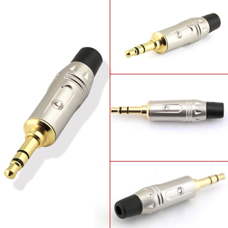 Đầu hàn giắc cắm âm thanh 3.5mm cỡ nhỏ mạ vàng Coraon LCS3G (1 chiếc) - Phụ Kiện Điện Tử Việt Nam