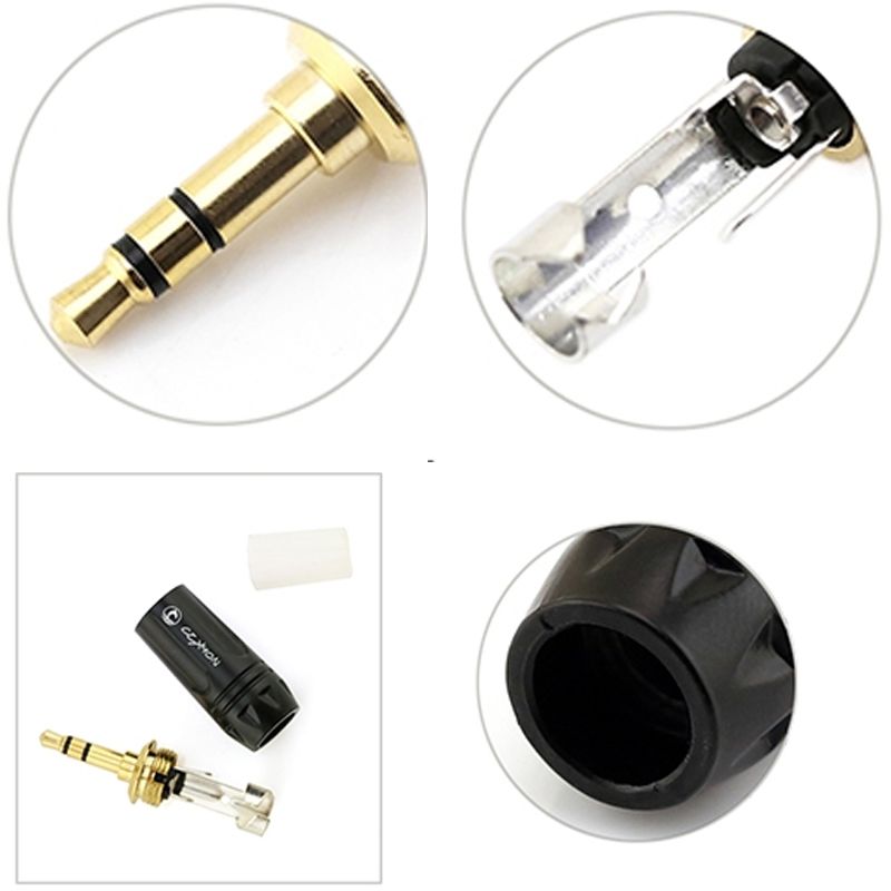 Đầu hàn giắc cắm loa 3.5mm stereo Coraon LCS3LG (1 chiếc) - Phụ Kiện Điện Tử Việt Nam