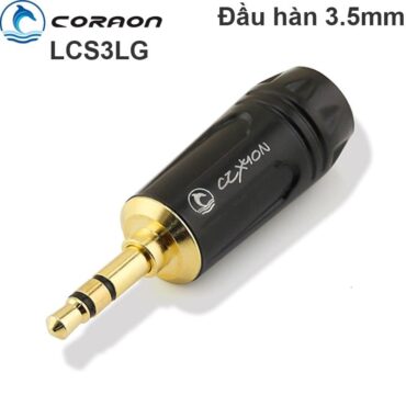 Đầu hàn giắc cắm loa 3.5mm stereo Coraon LCS3LG (1 chiếc) - Phụ Kiện Điện Tử Việt Nam