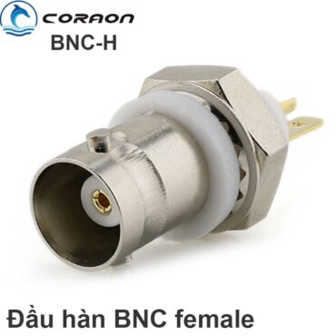 Đầu hàn jack cắm BNC SDI Female Coraon BNC-H - Phụ Kiện Điện Tử Việt Nam