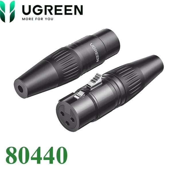 Đầu hàn cổng XLR cannon 3PIN cổng cái female Ugreen 80440 AV162 - Phụ Kiện Điện Tử Việt Nam Đầu hàn cổng XLR cannon 3PIN cổng cái female Ugreen 80440 AV162 - Phụ Kiện Điện Tử Việt Nam