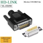 Đầu hàn cáp DB15 Male Female HD-Link Y-1523M/F - Đầu hàn DB15 đực YL-1533M