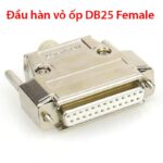Đầu giắc hàn cổng COM DB25 chân đồng kèm vỏ ốp kim loại HD-Link YL-2523M/ YL-2523F - DB25 Female