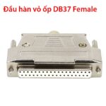 Đầu hàn DB37 Male/Female 37 chân – Vỏ kim loại – Dạng hàn dây - Đầu cái