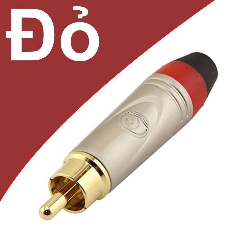 Đầu hàn jack cắm AV/RCA cho thiết bị âm thanh mạ vàng 24K vỏ hợp kim kẽm Coraon LCR2X - Phụ Kiện Điện Tử Việt Nam
