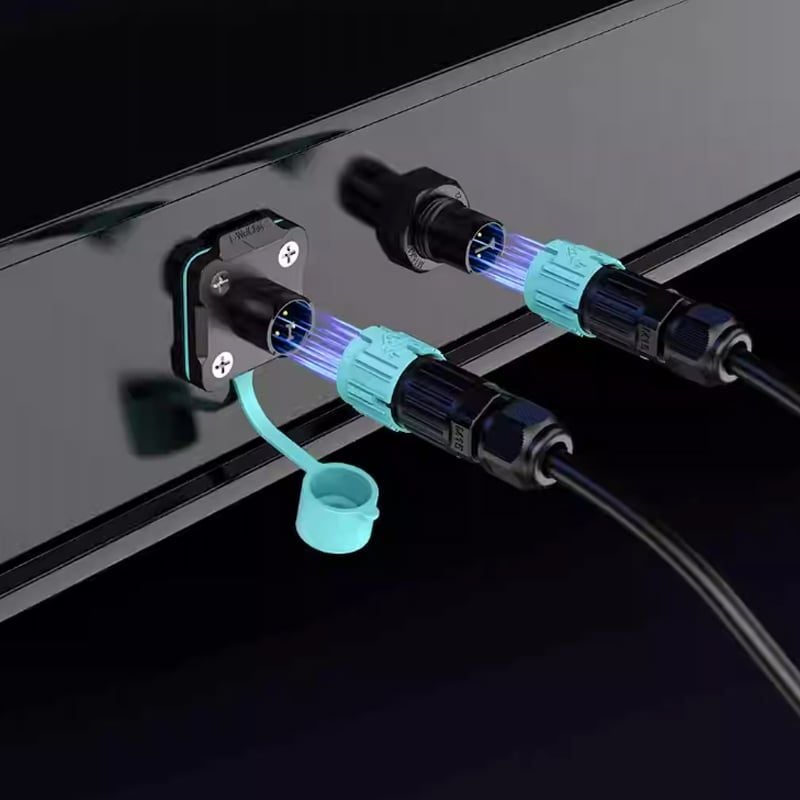 Đầu cút nối điện chống nước IP68 lắp panel hộp kỹ thuật 3,4,5 pin E-Weichat EW-M19-MP - Phụ Kiện Điện Tử Việt Nam Đầu cút nối điện chống nước IP68 lắp panel hộp kỹ thuật E-Weichat EW-M15-FP