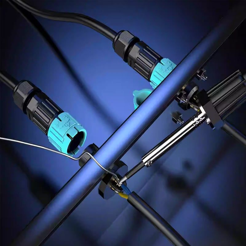 Đầu cút nối điện chống nước IP68 lắp panel hộp kỹ thuật E-Weichat EW-M15-FP - Phụ Kiện Điện Tử Việt Nam Đầu cút nối điện chống nước IP68 lắp panel hộp kỹ thuật E-Weichat EW-M15-FP