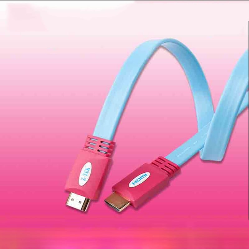 Cáp HDMI 4K siêu mỏng Z-TEK 3M-5M chuẩn 1.4 - Dây cáp HD dẹp mỏng 4K 3D 1080P V1.4 chính hãng Z-TEK - Phụ Kiện Điện Tử Việt Nam day cap hdmi det mong 4k30hz chinh hang z-tek