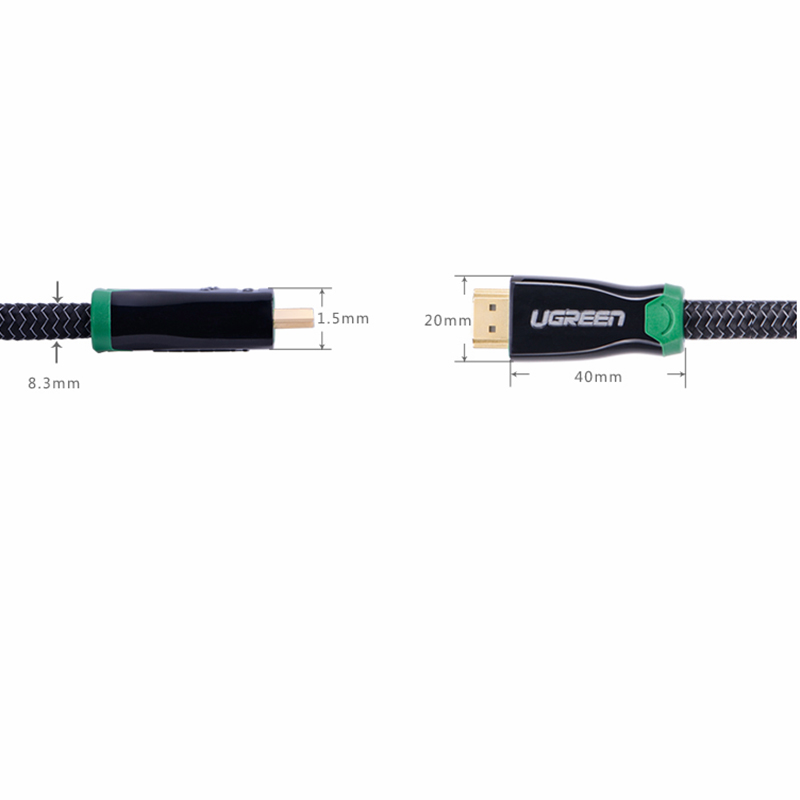 Cáp HDMI 4K 30Hz 1.5 mét 5 mét 20 mét Ugreen - Phụ Kiện Điện Tử Việt Nam cap hdmi 1.4 4k ugreen