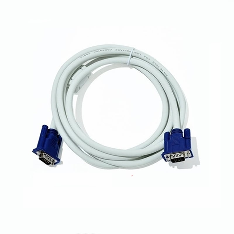 Cáp VGA 1.5 mét đến 30m màu trắng, loại thường, cáp VGA phụ kiện điện tử - Phụ Kiện Điện Tử Việt Nam cap vga 1-30 met loại thuong