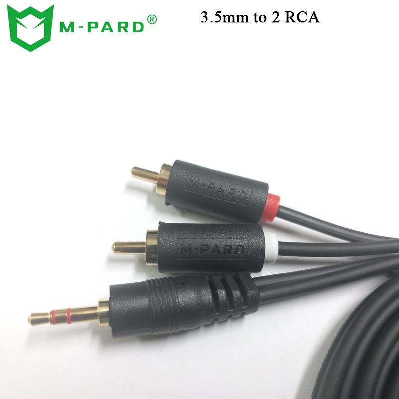 Dây cáp loa 3.5mm ra 2 RCA chính hãng M-PARD dài 1.5M đến 20M - Phụ Kiện Điện Tử Việt Nam Dây cáp loa 3.5mm ra 2 RCA chính hãng M-PARD dài 1.5M đến 20M