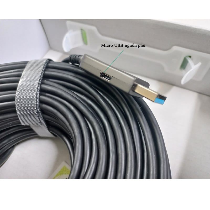 Dây cáp nối dài USB 3.0 sợi quang 20 đến 50M chính hãng M-PARD - Phụ Kiện Điện Tử Việt Nam Dây cáp USB 3.0 sợi quang dài 20 đến 50M chính hãng M-PARD