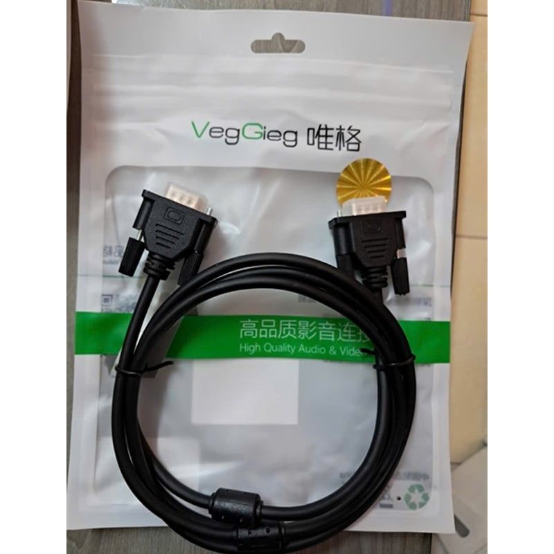 Dây cáp VGA dùng cho màn hình máy chiếu chính hãng VEGGIEG chuẩn 3+6 dài 1.5M, 3M, 5M - Phụ Kiện Điện Tử Việt Nam Dây cáp VGA dùng cho màn hình máy chiếu chính hãng VEGGIEG chuẩn 3+6 dài 1.5M, 3M, 5M - Phụ Kiện Điện Tử Việt Nam