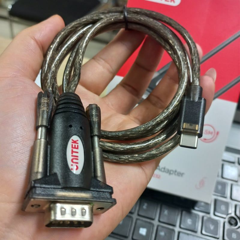Dây USB TypeC to RS232 dài 1.5M Unitek Y-1105K - Phụ Kiện Điện Tử Việt Nam Dây USB TypeC to RS232 dài 1.5M Unitek Y-1105K - Phụ Kiện Điện Tử Việt Nam
