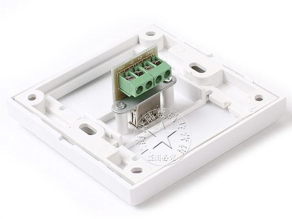 Đế bắt vít USB 2.0 âm tường - Phụ Kiện Điện Tử Việt Nam Đế bắt vít USB 2.0 âm tường - Phụ Kiện Điện Tử Việt Nam