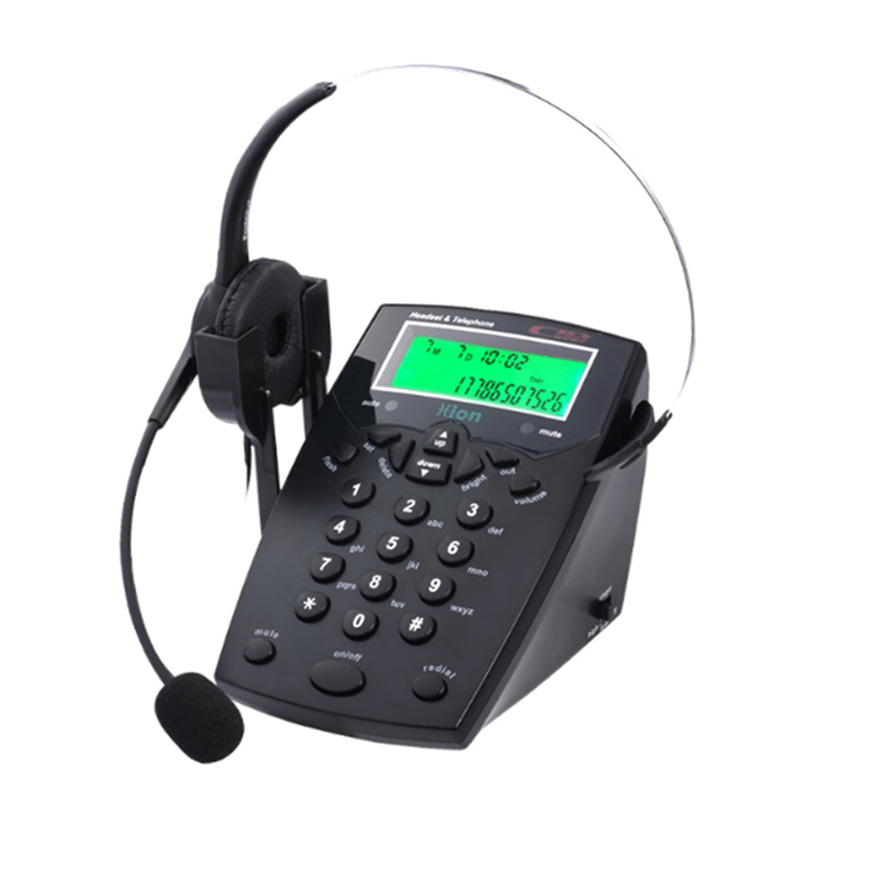 Điện thoại bàn+Tai nghe dùng cho nhân viên CSKH HION VF560 - Phụ Kiện Điện Tử Việt Nam dien thoai ban cho tu van vien hion vf560