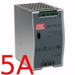 Nguồn DIN 120W công nghiệp 24V- 5A Meanwell DR-120-24