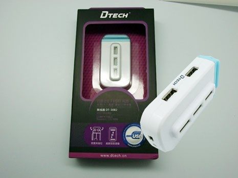 HUB chia cổng USB 2.0 7 port có cấp nguồn ngoài DTECH DT-3082 (hàng thanh lý) - Phụ Kiện Điện Tử Việt Nam HUB chia cổng USB 2.0 7 port có cấp nguồn ngoài DTECH DT-3082 (hàng thanh lý) - Phụ Kiện Điện Tử Việt Nam