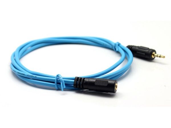 Dây âm thanh AUX 3.5mm sang 3.5mm cái nối dài Dtech 1.5M 3M 5M 10M 15M - Phụ Kiện Điện Tử Việt Nam Cáp loa AUX 3.5mm nối dài Dtech