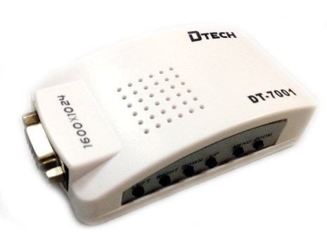 Bộ chuyển đổi VGA sang S-video và AV Dtech DT-7001 - Phụ Kiện Điện Tử Việt Nam Bộ chuyển đổi VGA sang S-video và AV Dtech DT-7001 - Phụ Kiện Điện Tử Việt Nam