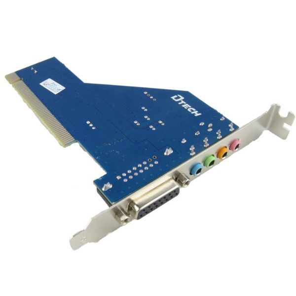 Cạc sound 4.1 lắp máy tính để bàn cắm khe PCI chính hãng DTECH - Phụ Kiện Điện Tử Việt Nam Cạc sound 4.1 lắp máy tính để bàn cắm khe PCI chính hãng DTECH - Phụ Kiện Điện Tử Việt Nam