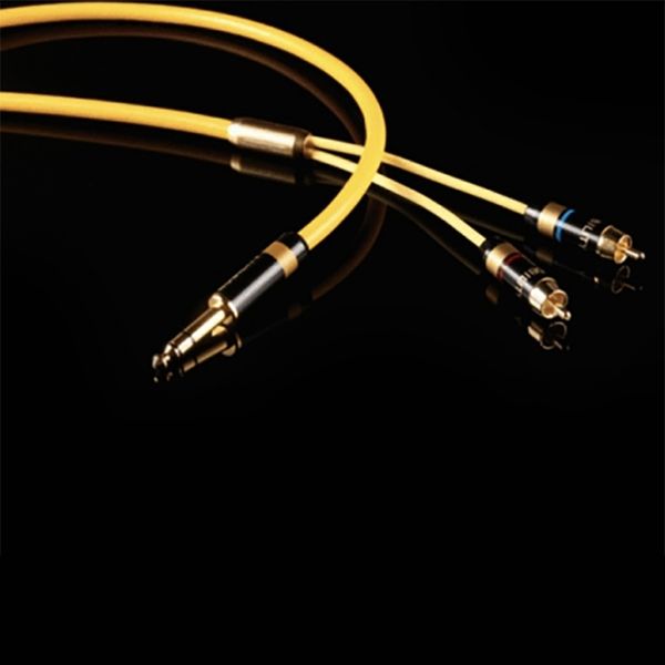 Cáp Audio 6.5mm stereo to 2 RCA Nobility Eagle E-280EK OCC 6N 1 mét - Phụ Kiện Điện Tử Việt Nam Cáp Audio 6.5mm stereo to 2 RCA Nobility Eagle E-280EK OCC 6N 1 mét - Phụ Kiện Điện Tử Việt Nam