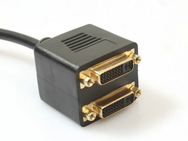 Cáp chia DVI-I Male to 2 x DVI-I Female, Cáp DVI phụ kiện điện tử - Phụ Kiện Điện Tử Việt Nam Cáp chia DVI-I Male to 2 x DVI-I Female, Cáp DVI phụ kiện điện tử - Phụ Kiện Điện Tử Việt Nam