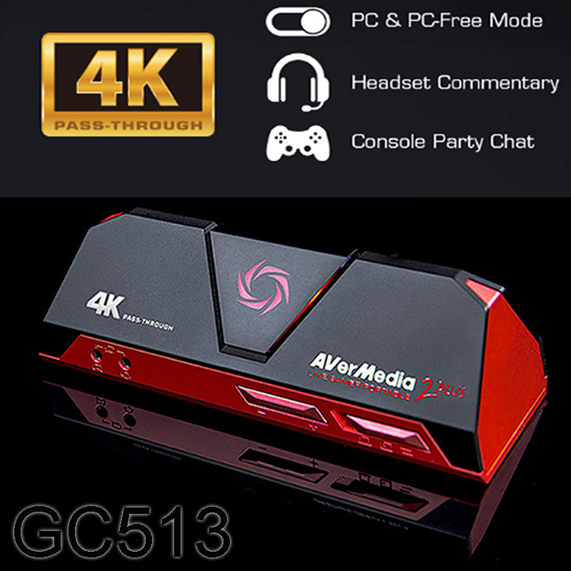 Card ghi hình AverMedia GC513 HDMI 2.0 4K-60Hz to USB Avermedia LIVE GAMER PORTABLE 2 PLUS - Phụ Kiện Điện Tử Việt Nam hdmi sang usb ghi hinh hd 4k