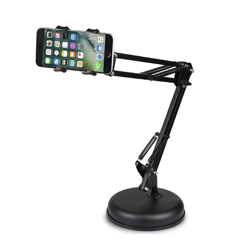 Giá đỡ và kẹp Điện thoại Smartphone để bàn xem phim live stream loại đơn và đôi - Phụ Kiện Điện Tử Việt Nam gia kep dien thoai may tinh bang de ban và kep canh ban