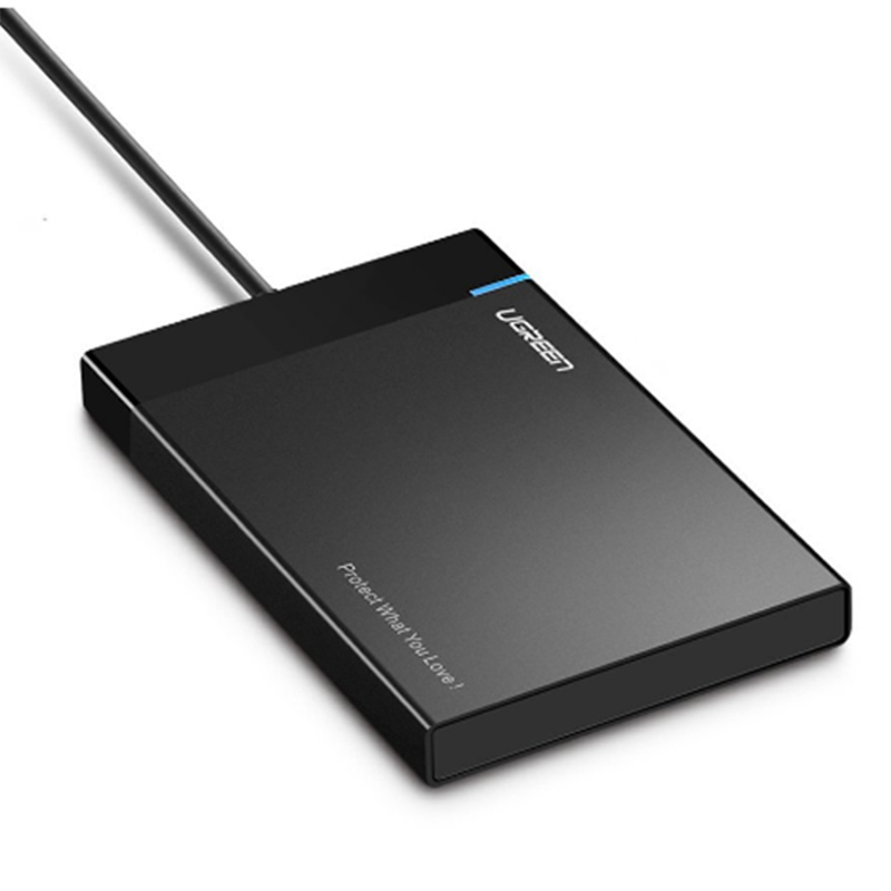 HDD box SATA 2.5 inches USB 3.0 UGREEN 30847 cáp USB 3.0 liền - Phụ Kiện Điện Tử Việt Nam hdd box 2.5 inches SATA USB 3.0 UGREEN 30847