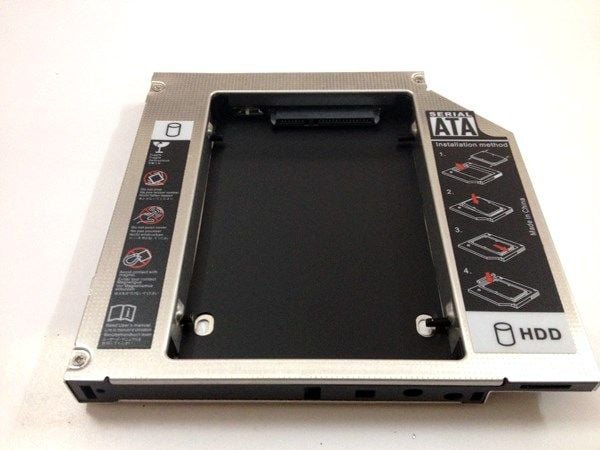 Second HDD Caddy Bay- Lắp ổ cứng thứ 2 cho laptop qua khay CD- loại mỏng 129mm*128mm*9.5mm - Phụ Kiện Điện Tử Việt Nam Second HDD Caddy Bay- Lắp ổ cứng thứ 2 cho laptop qua khay CD- loại mỏng 129mm*128mm*9.5mm - Phụ Kiện Điện Tử Việt Nam