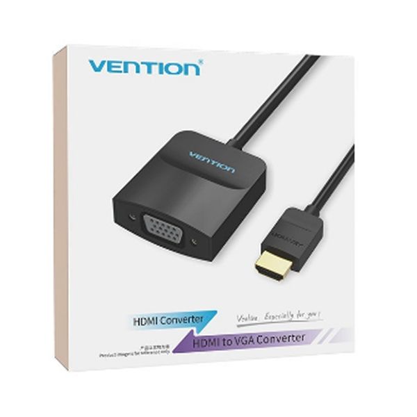 HDMI ra VGA 20Cm Vention VENTION ACFBB 1080P - Phụ Kiện Điện Tử Việt Nam HDMI ra VGA 20Cm Vention VENTION ACFBB 1080P - Phụ Kiện Điện Tử Việt Nam
