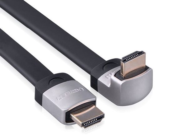 Cáp HDMI Ugreen đầu bẻ góc 90 độ (bẻ xuống) 1M 1.5M 2M 3M hỗ trợ 4K 30Hz - Phụ Kiện Điện Tử Việt Nam Cáp HDMI Ugreen đầu bẻ góc 90 độ (bẻ xuống) 1M 1.5M 2M 3M hỗ trợ 4K 30Hz - Phụ Kiện Điện Tử Việt Nam