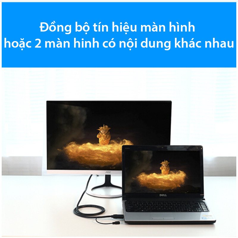 HDMI sang VGA 1080P 1.5M 2M 3M Ugreen hỗ trợ nguồn - Dây cáp HD sang VGA - Phụ Kiện Điện Tử Việt Nam cap chuyen hdmi ra vga ugreen dài 1,5 mét - 3 mét