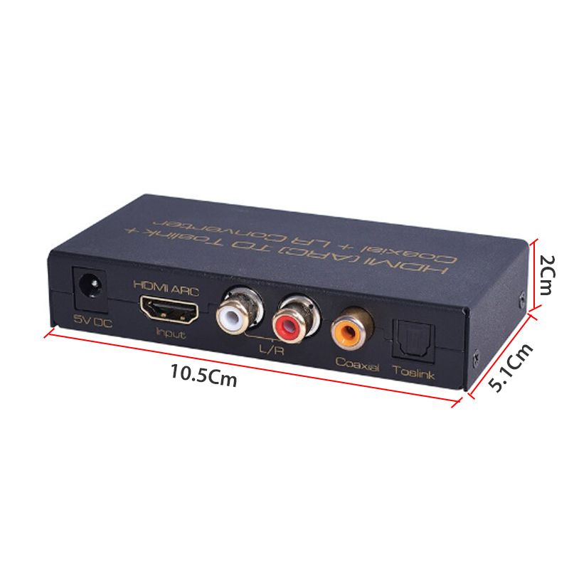 Bộ chuyển HDMI TV ARC ra Audio Toslink Coaxial RCA R+L - Phụ Kiện Điện Tử Việt Nam