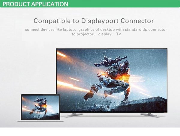 Displayport to HDMI Female 20cm Ugreen 20411 - Phụ Kiện Điện Tử Việt Nam Displayport to HDMI Female 20cm Ugreen 20411 - Phụ Kiện Điện Tử Việt Nam