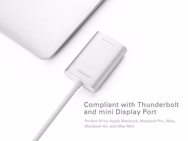 Mini Displayport to HDMI hỗ trợ 4K Ugreen 10451 - Phụ Kiện Điện Tử Việt Nam Mini Displayport to HDMI hỗ trợ 4K Ugreen 10451 - Phụ Kiện Điện Tử Việt Nam