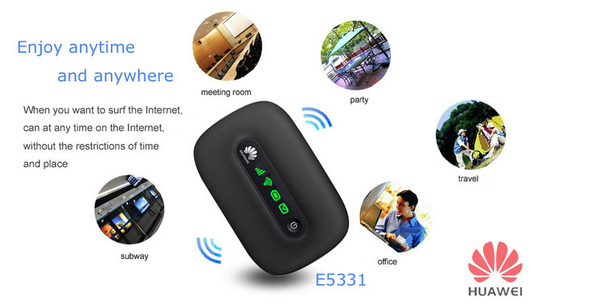Bộ phát wifi từ sim 3G Huawei E5331 (21.6 Mbps 3G) Tốc độ 150 Mbps, pin 1500 mAh - Phụ Kiện Điện Tử Việt Nam