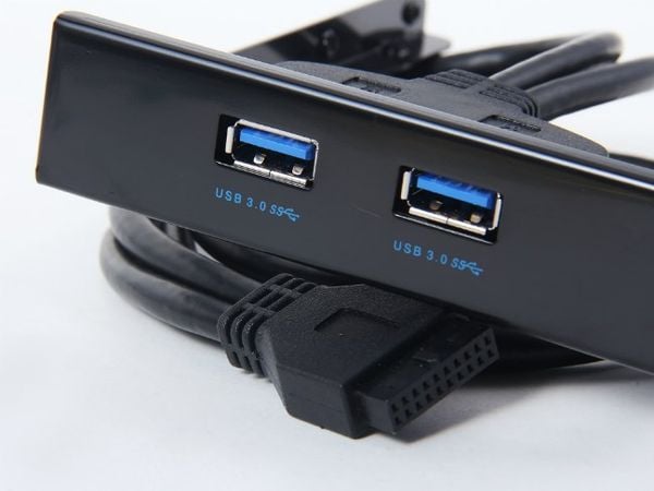 USB 3.0 20PIN ra 2 USB 3.0 Hub front panel - Phụ Kiện Điện Tử Việt Nam USB 3.0 20PIN ra 2 USB 3.0 Hub front panel - Phụ Kiện Điện Tử Việt Nam