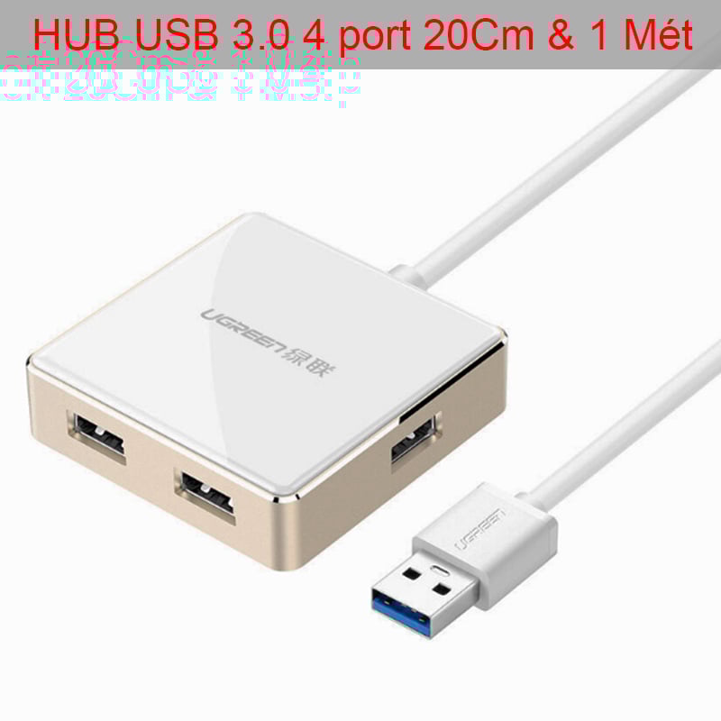 hub usb 3.0 4 cong chinh hang ugreen