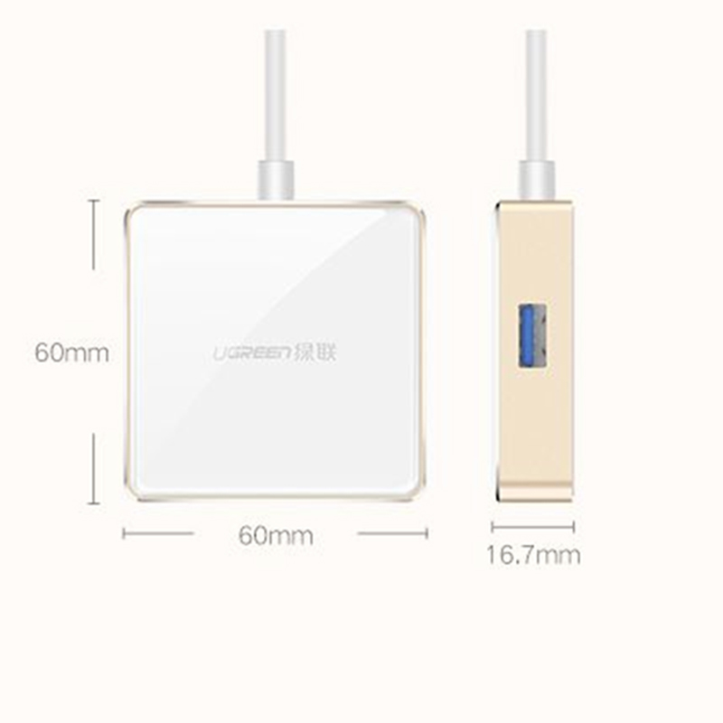 hub usb 3.0 4 cong chinh hang ugreen