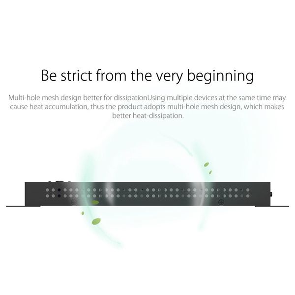 Bộ chia USB 2.0 công nghiệp 20 cổng vỏ kim loại cấp nguồn ngoài Orico IH20P - Phụ Kiện Điện Tử Việt Nam bo chia usb 2.0 cong nghiep 10 cong orico