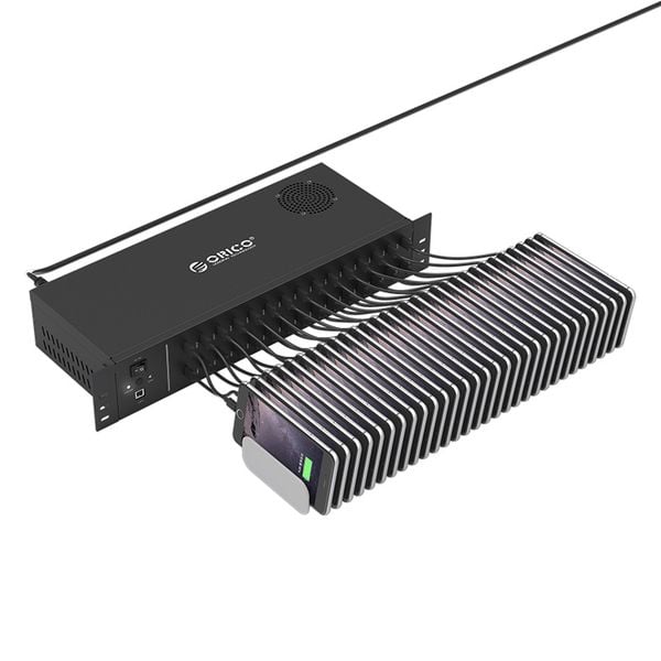 Bộ chia USB 2.0 công nghiệp 20 cổng vỏ kim loại cấp nguồn ngoài Orico IH30U - Phụ Kiện Điện Tử Việt Nam Bộ chia USB 2.0 công nghiệp 20 cổng vỏ kim loại cấp nguồn ngoài Orico IH30U - Phụ Kiện Điện Tử Việt Nam