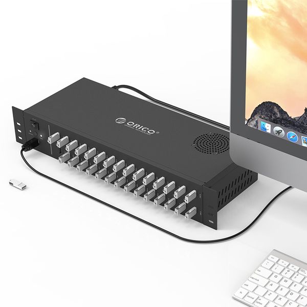 Bộ chia USB 2.0 công nghiệp 20 cổng vỏ kim loại cấp nguồn ngoài Orico IH30U - Phụ Kiện Điện Tử Việt Nam Bộ chia USB 2.0 công nghiệp 20 cổng vỏ kim loại cấp nguồn ngoài Orico IH30U - Phụ Kiện Điện Tử Việt Nam