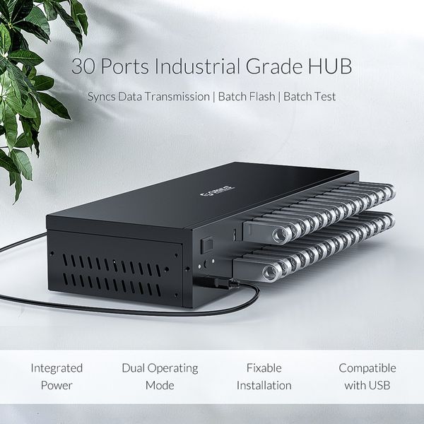 Bộ chia USB 2.0 công nghiệp 20 cổng vỏ kim loại cấp nguồn ngoài Orico IH30U - Phụ Kiện Điện Tử Việt Nam Bộ chia USB 2.0 công nghiệp 20 cổng vỏ kim loại cấp nguồn ngoài Orico IH30U - Phụ Kiện Điện Tử Việt Nam