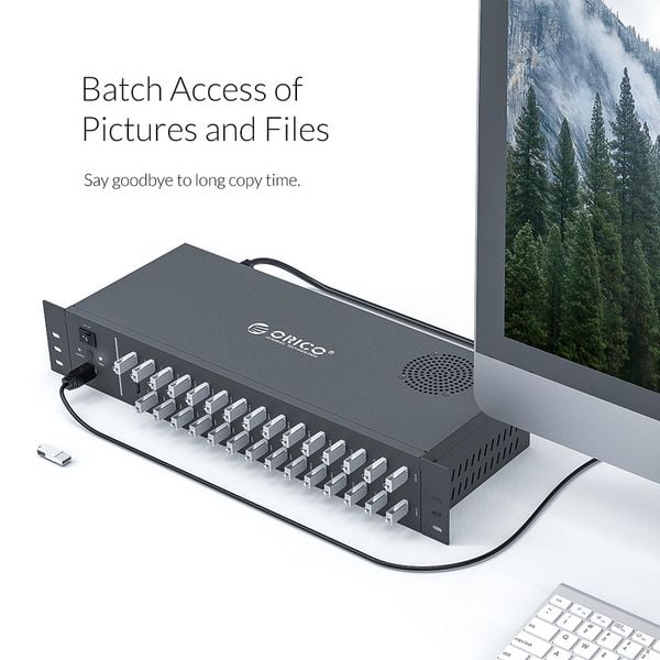 Bộ chia USB 2.0 công nghiệp 20 cổng vỏ kim loại cấp nguồn ngoài Orico IH30U - Phụ Kiện Điện Tử Việt Nam Bộ chia USB 2.0 công nghiệp 20 cổng vỏ kim loại cấp nguồn ngoài Orico IH30U - Phụ Kiện Điện Tử Việt Nam