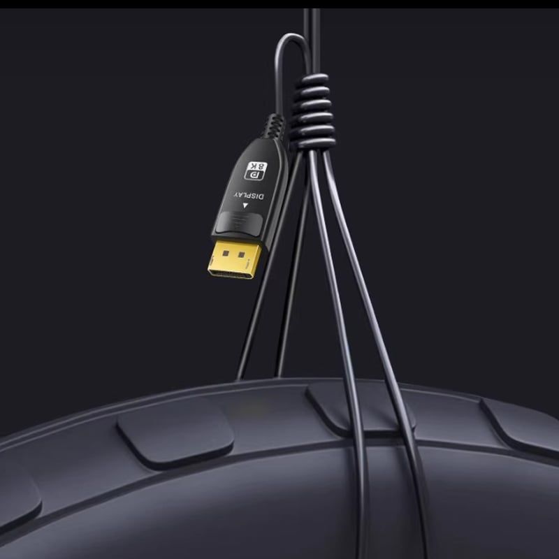 Dây cáp Displayport 1.4 sợi quang giá rẻ chuẩn 8K dài 10M đến 100M